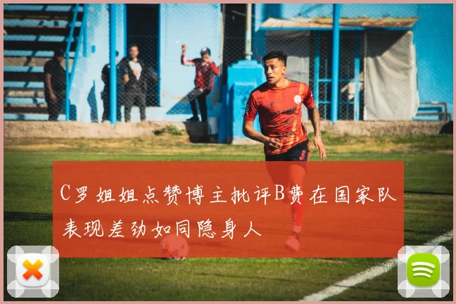 C罗姐姐点赞博主批评B费在国家队表现差劲如同隐身人